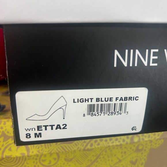 NWT Nine West Ezra suede pointed toe pump heel - Picture 4 of 4